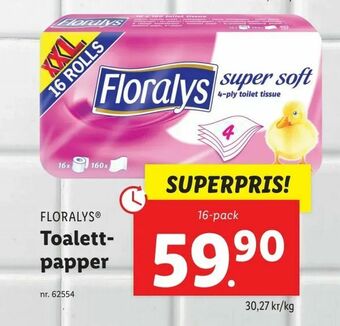 Lidl Toalettpapper erbjuda