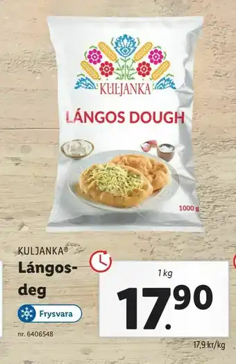 Lidl Lángos deg erbjuda