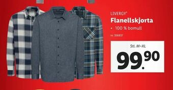 Lidl Flanellskjorta erbjuda