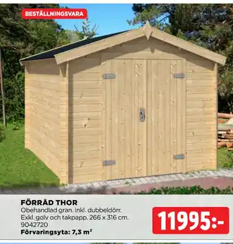 Jem&Fix FÖRRÅD THOR erbjuda