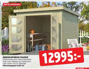 Jem&Fix REDSKAPSBOD MADDE erbjuda