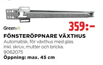 Jem&Fix FÖNSTERÖPPNARE VÄXTHUS erbjuda