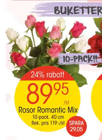 Rosor Romantic Mix
