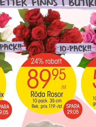 EKO Röda Rosor erbjuda