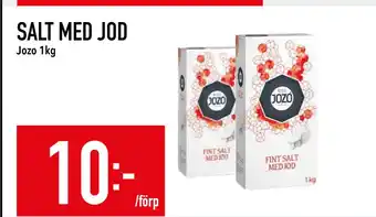 Matdax SALT MED JOD erbjuda