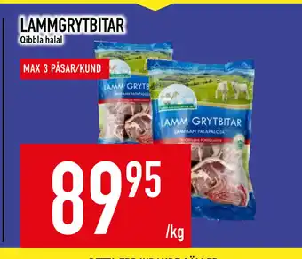 Matdax LAMMGRYTBITAR erbjuda