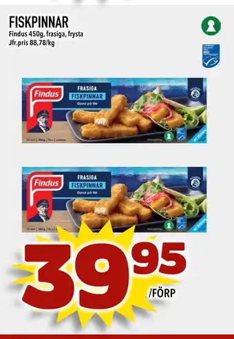 Matdax FISKPINNAR erbjuda