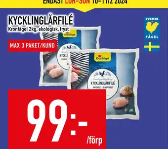 Matdax KYCKLINGLÅRFILÉ erbjuda