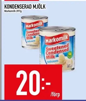 Matdax KONDENSERAD MJÖLK erbjuda