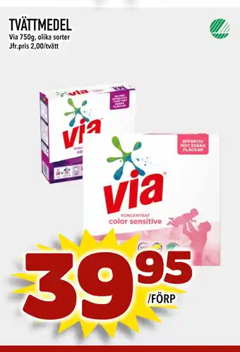 Matdax TVÄTTMEDEL erbjuda