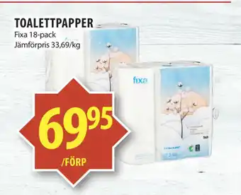 Matvärlden Tensta TOALETTPAPPER erbjuda