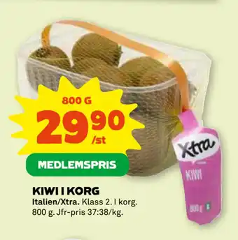 Stora Coop KIWI I KORG erbjuda