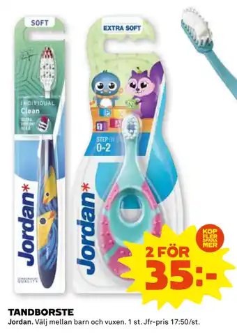 Stora Coop TANDBORSTE erbjuda