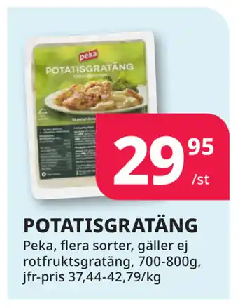 Tempo POTATISGRATÄNG erbjuda