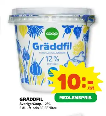 Stora Coop GRÄDDFIL erbjuda