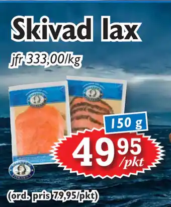 T-jarlen Skivad lax erbjuda