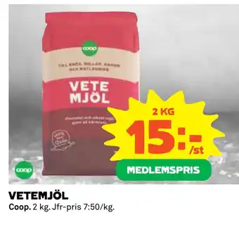 Coop VETEMJÖL erbjuda