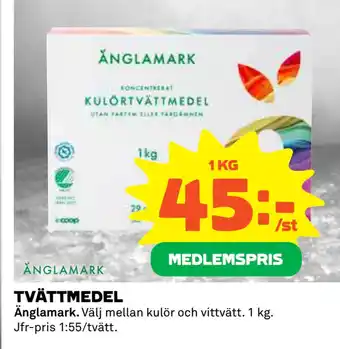 Coop TVÄTTMEDEL erbjuda