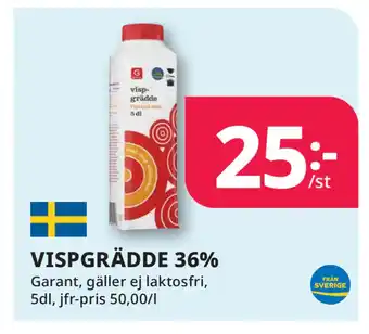 Tempo VISPGRÄDDE 36% erbjuda