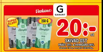 Nya Pulsen SKIVAD OST erbjuda