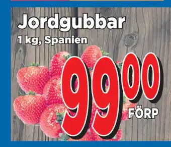 Supergrossen Jordgubbar erbjuda