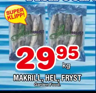 Nya Pulsen MAKRILL, HEL, FRYST erbjuda