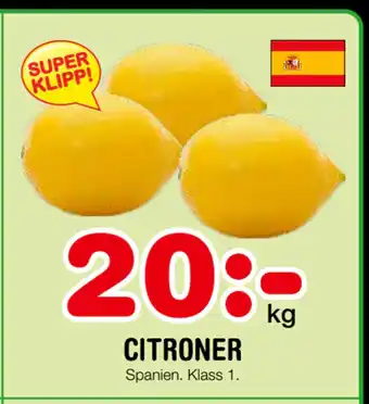 Nya Pulsen CITRONER erbjuda