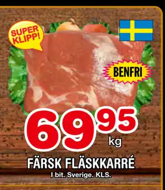 Nya Pulsen FÄRSK FLÄSKKARRÉ erbjuda