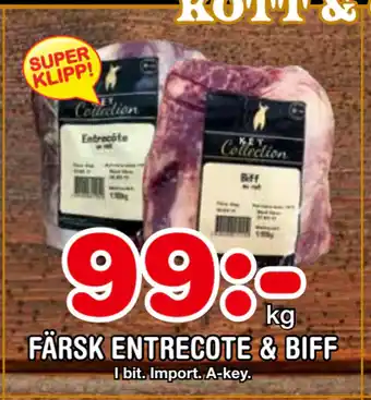 Nya Pulsen FÄRSK ENTRECOTE & BIFF erbjuda