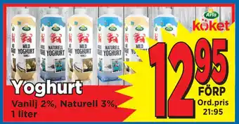 Supergrossen Yoghurt erbjuda