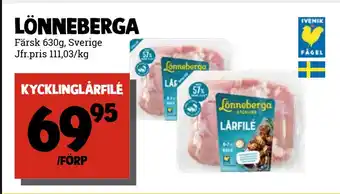 MatArket kycklinglårfilé erbjuda