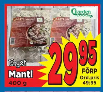 Supergrossen Manti erbjuda