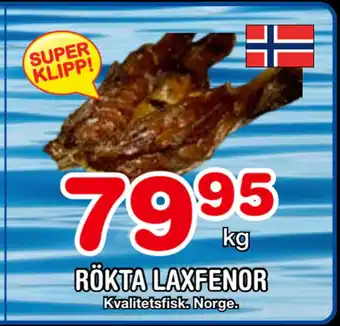 Nya Pulsen RÖKTA LAXFENOR erbjuda