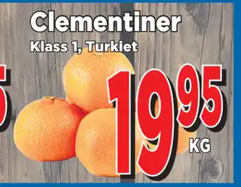 Supergrossen Clementiner erbjuda