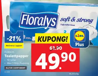 Lidl Toalettpapper erbjuda