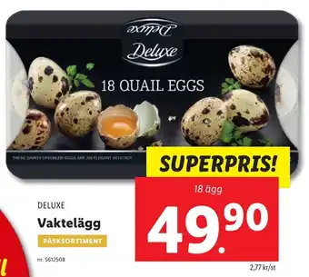 Lidl Vaktelägg erbjuda
