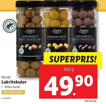 Lidl Lakritskulor erbjuda