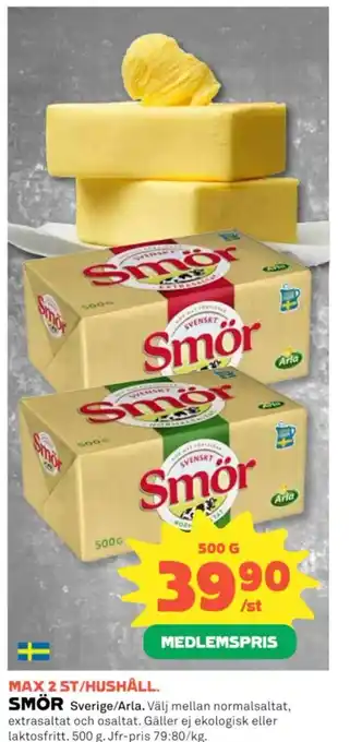 Coop Smör erbjuda