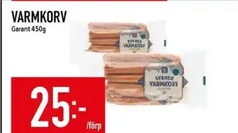 Matdax Garant varmkorv erbjuda