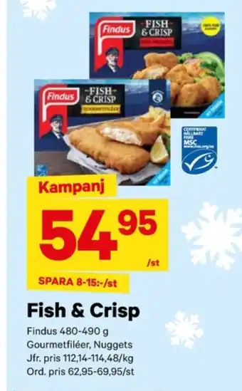 Fish & crisp fiskpinnar