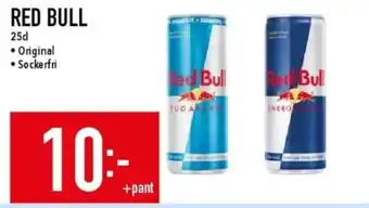 Matdax Red bull energidryck erbjuda