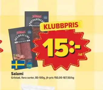 Östenssons Grilstad salami erbjuda