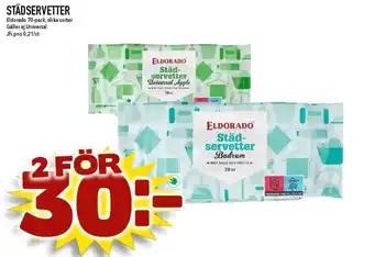 Matdax Eldorado städservetter erbjuda