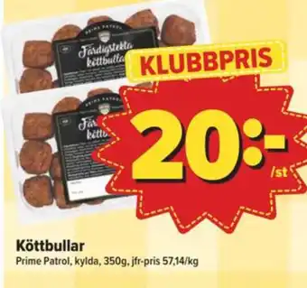 Östenssons Prime patrol köttbullar erbjuda