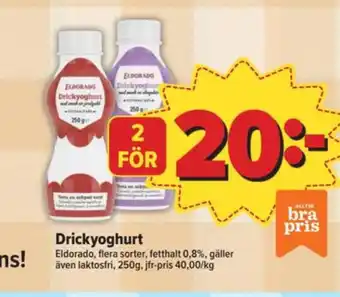 Östenssons Eldorado drickyoghurt erbjuda