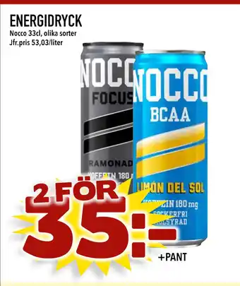 Din Mat ENERGIDRYCK erbjuda