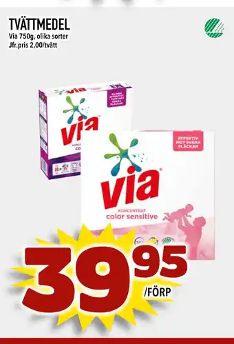 Bonum Matmarknad TVÄTTMEDEL erbjuda