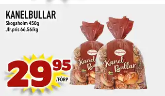 Bonum Matmarknad KANELBULLAR erbjuda