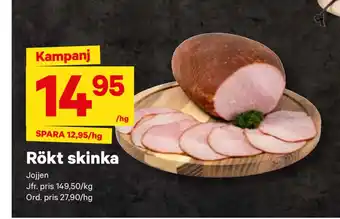 minmatbutik Rökt skinka erbjuda