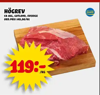 högrev